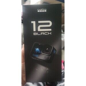 GoPro HERO12 Black Action Camera - Brand New Factory Sealed NIB